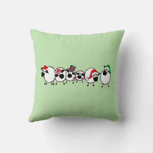 フリースのNavidadの装飾用クッション クッション (裏面)