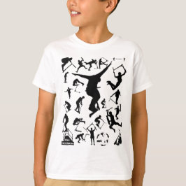 フリースクーターが全ての星を離す Tシャツ