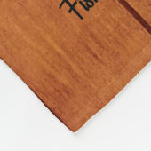 フリーススロー – Wisconsin Sebine Club Map フリースブランケット (角)