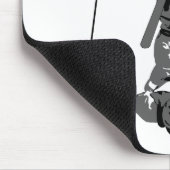 フリースタイルのスキー マウスパッド (コーナー)