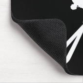 フリースタイルのスキー マウスパッド (コーナー)