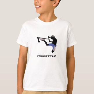 フリースタイルのスクーターのスタント Tシャツ