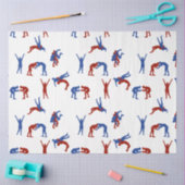 フリースタイルグレコローマレスリングパターン 薄葉紙 (クラフト)