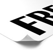 フリースタイルスキー ポスター (角)