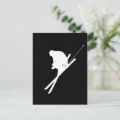 フリースタイルスキー ポストカード (スタンド正面)