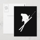 フリースタイルスキー ポストカード (正面/裏面)