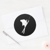 フリースタイルスキー ラウンドシール (封筒)