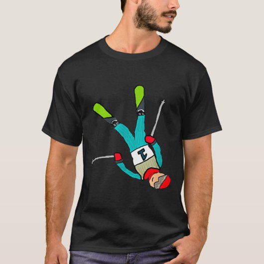 フリースタイルスキー Tシャツ (正面)