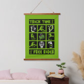 フリースタイルスクーター 吊り下げ型タペストリー (寝室)