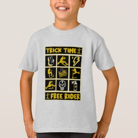 フリースタイルスクーター Tシャツ (正面)