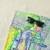 フリースタイルスタントマン – モトクロスライダービーチタオル ビーチタオル (インサイチュ)