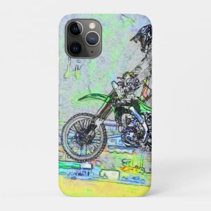 フリースタイルスタントマン – モトクロスライダー iPhone 11 PROケース