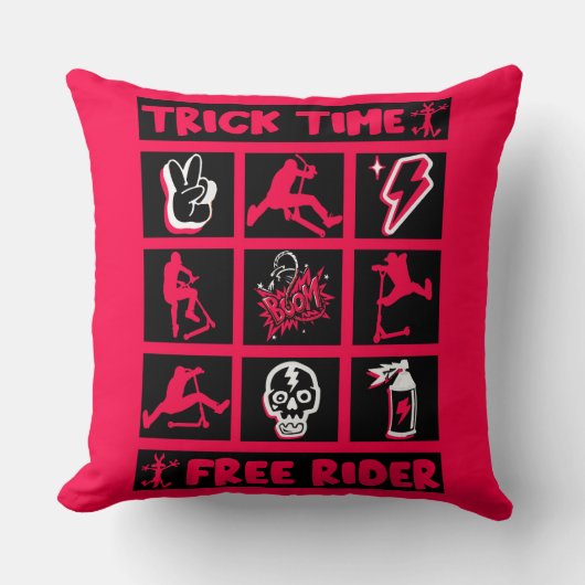 フリースタイルトリックスクーター クッション (正面)