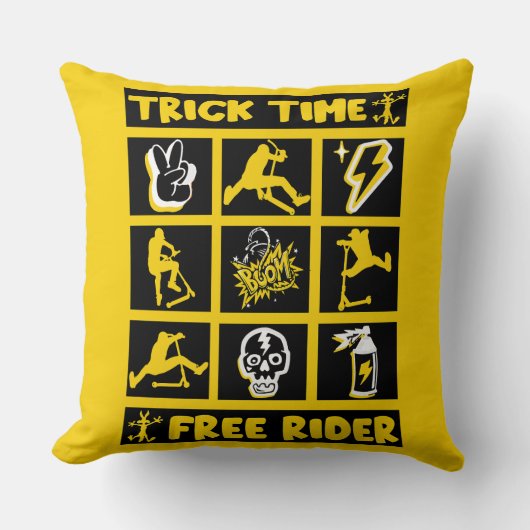 フリースタイルトリックスクーター クッション (正面)