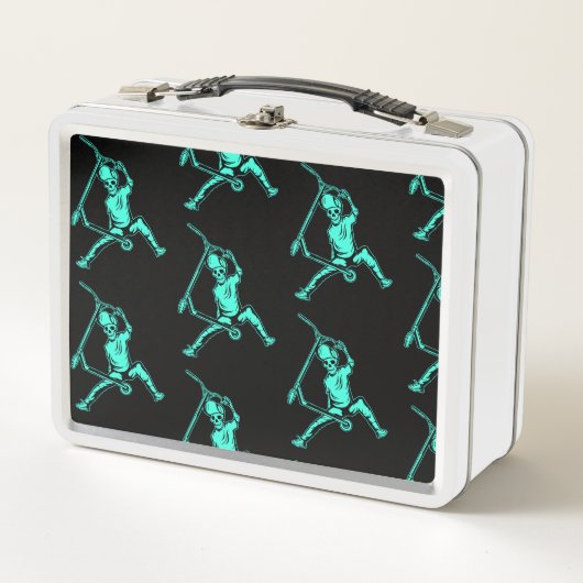 フリースタイルトリックスクーター メタルランチボックス (正面)