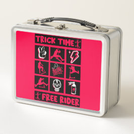 フリースタイルトリックスクーター メタルランチボックス