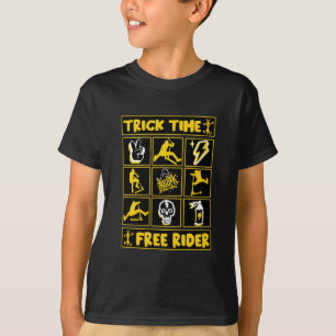 フリースタイルトリックスクーター Tシャツ