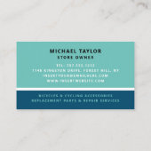 フリースタイルバイクモトクロスサイクリング店 名刺 (裏面)