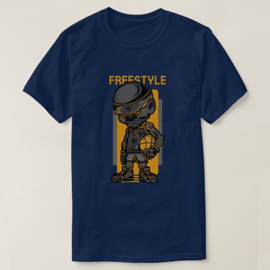 フリースタイル Tシャツ (デザイン正面)