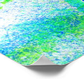 フリースタイルBMXライダークールインポップ・アートのアートスタイル ポスター (角)