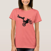 フリースタイルTシャツの女の子 Tシャツ (正面)