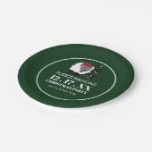 フリースナビダッドスペインのスタイルクリスマス ペーパープレート (アングル)