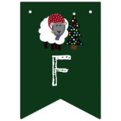 フリースナビダッドスペインの、クリスマスパーティー バンティングフラッグ (第2の旗)