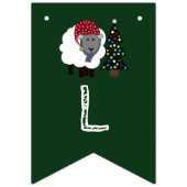 フリースナビダッドスペインの、クリスマスパーティー バンティングフラッグ (第3の旗)