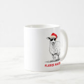 フリースナビダードシープインサングラス コーヒーマグカップ (正面右)