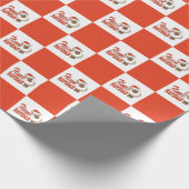 フリースナビダードラッピング紙 ラッピングペーパー (角)