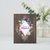 フリースピリットの引っ越し葉書 案内ポストカード (スタンド正面)