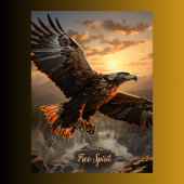 フリースピリットイーグル フォトプリント           