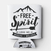 フリースピリットクーラーボックス 缶クーラー (裏面)