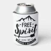 フリースピリットクーラーボックス 缶クーラー (缶裏面)