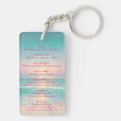 フリースピリットフロック部材、Flamingo Keychain キーホルダー (裏面)