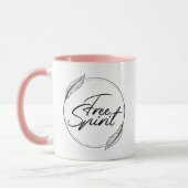 フリースピリットボホスタイルヨガ マグカップ (左)