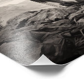 フリースピリットライオンブラック&ホワイト フォトプリント            (角)