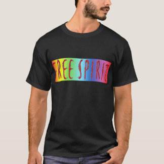 フリースピリットレインボー Tシャツ