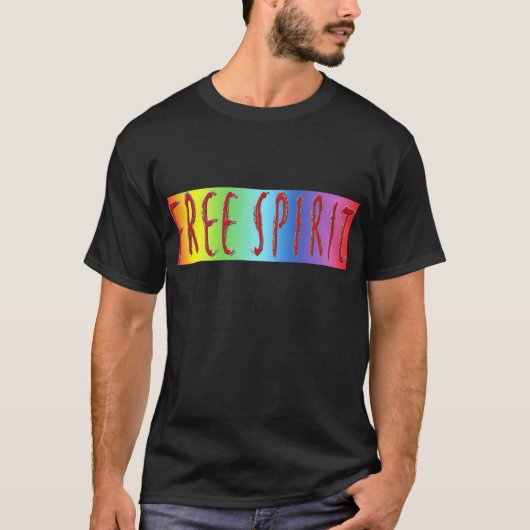 フリースピリットレインボー Tシャツ (正面)