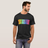 フリースピリットレインボー Tシャツ (正面フル)