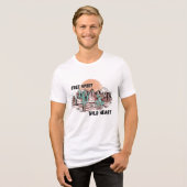 フリースピリットワイルドハート トライブレンドTシャツ (正面全面)