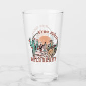 フリースピリット、ワイルドハート タンブラーグラス (正面)