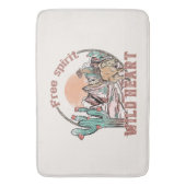 フリースピリット、ワイルドハート バスマット (正面縦)