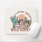 フリースピリット、ワイルドハート |西の国 マウスパッド (マウス)