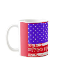 フリースピーチアーミー動揺してアメリカン旗版