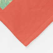 フリースブランケットかパーソナライズな漫画の家畜 フリースブランケット (角)