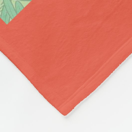 フリースブランケットかパーソナライズな漫画の家畜 フリースブランケット (角)