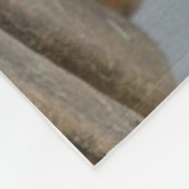 フリースブランケットかレッサーパンダ フリースブランケット (角)