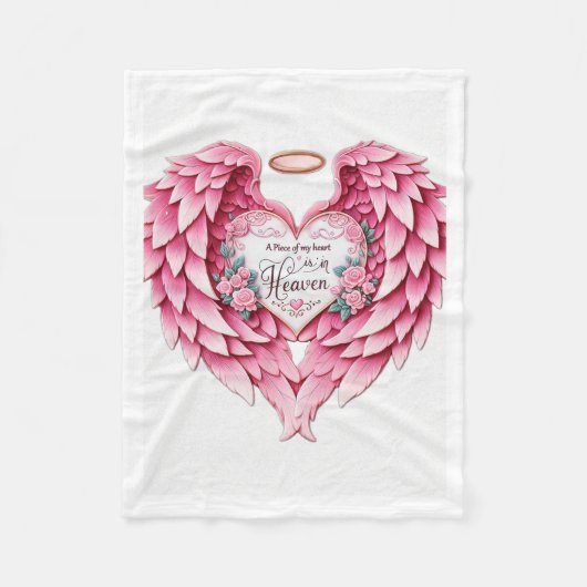 フリースブランケットが私のハートの記念碑を投げる フリースブランケット (正面)