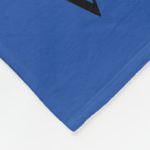 フリースブランケットのゴールデン・リトリーバー フリースブランケット (角)